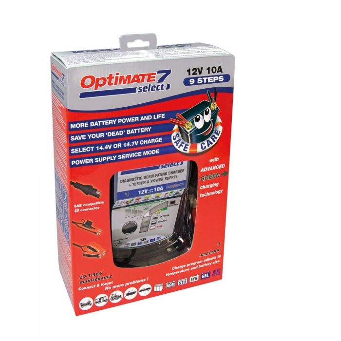 Caricabatterie Optimate 7 Select 12v/10a