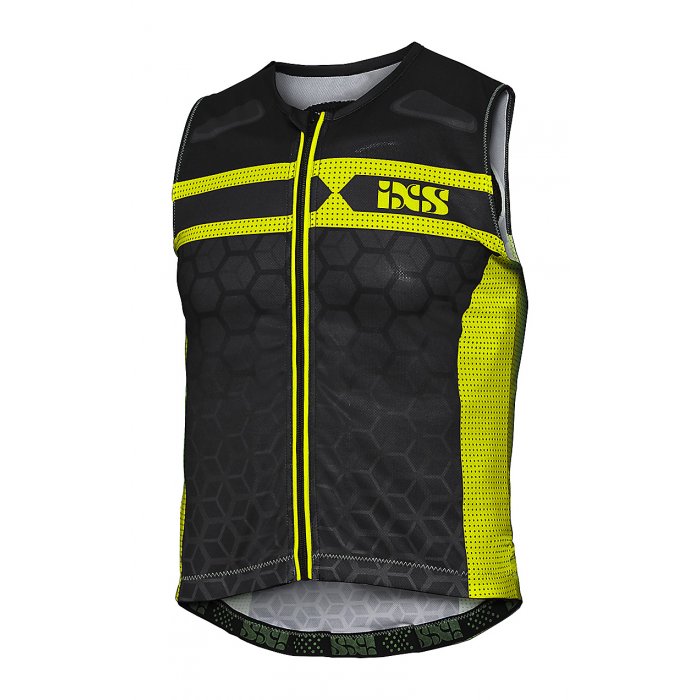 Gilet Protettivo Ixs Rs-20 Nero Verde