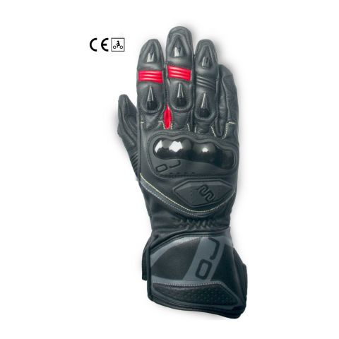 Gant de sport en cuir Oj Feat Black