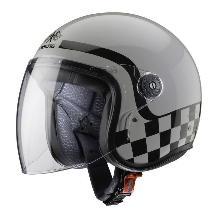 Casco Jet Caberg Freeride Formula Light Grey/black