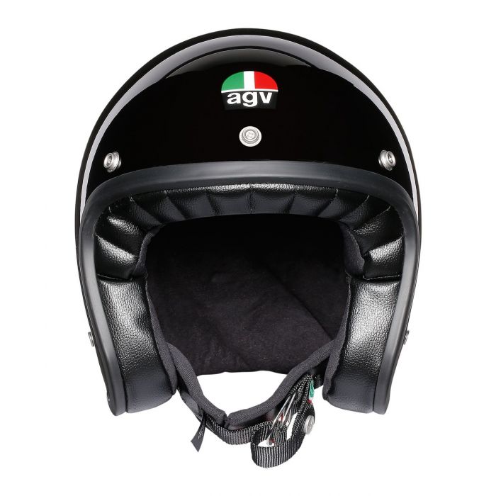 Casco Jet Agv X70 E2205 Solid Black
