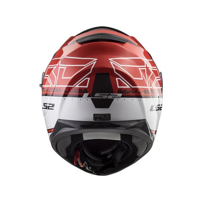Casco Integrale Ls2 Ff320 Stream Evo Kub Red Black