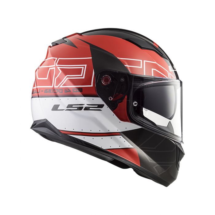 Casco Integrale Ls2 Ff320 Stream Evo Kub Red Black