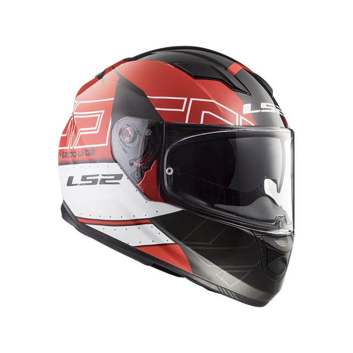 Casco Integrale Ls2 Ff320 Stream Evo Kub Red Black