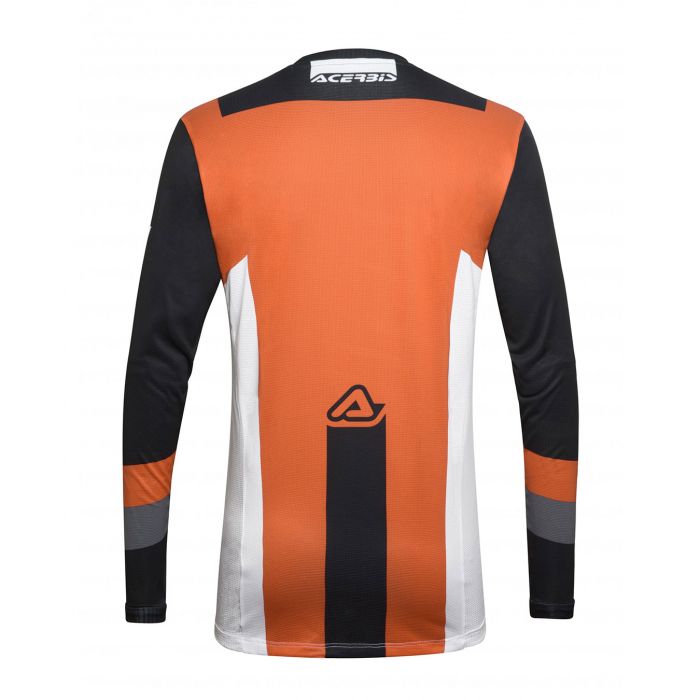 Maglia Mx Track Acerbis Nero/arancio