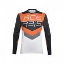Mx Track Acerbis Jersey Black/orange