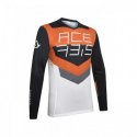 Mx Track Acerbis Jersey Black/orange