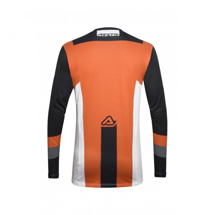 Maglia Mx Track Acerbis Nero/arancio