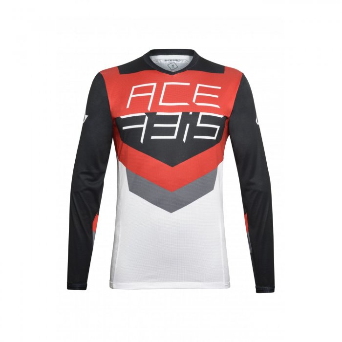 Mx Track Acerbis Jersey Black/red