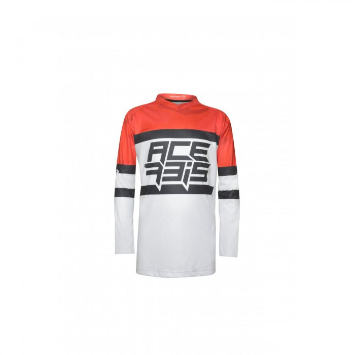 Mx Skyhigh Kid Acerbis Jersey Rojo/gris