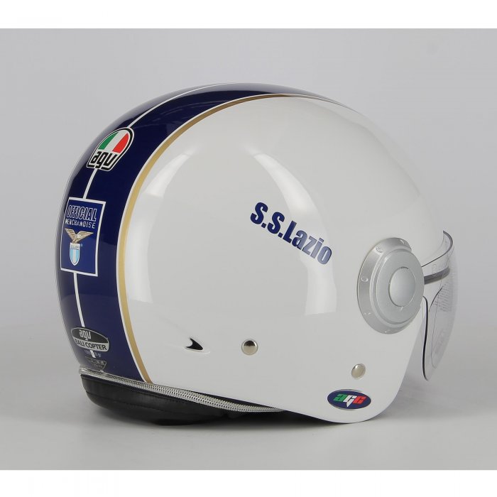 agbalilazio.bi-hd-0012.jpg| CASCO SS LAZIO UFFICIALE CON VISIERA By AGV BIANCO