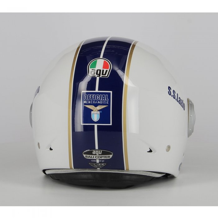 agbalilazio.bi-hd-0015.jpg| CASCO SS LAZIO UFFICIALE CON VISIERA By AGV BIANCO