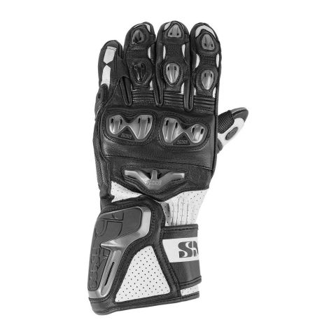 Kangaroo and Goat Sports Glove Ixs Rs-400 White Black