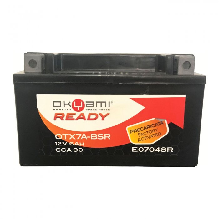 Batteria Okyami Ready Otx7a-bsr Precaricata Sigillata - Pronta All'uso