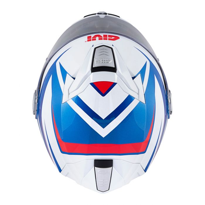 Casco Givi Modulare Hx23f Sidney Pointed Blu Bianco R