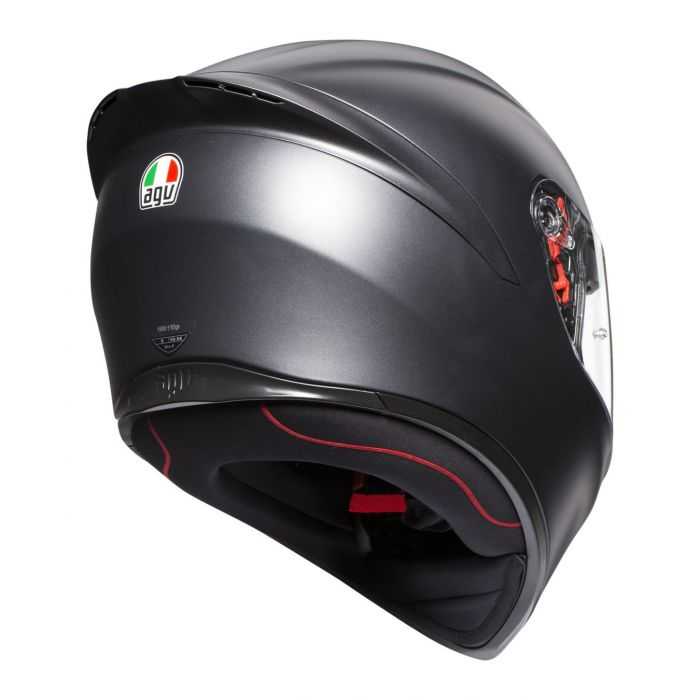Casco Integrale Agv K1 E2205 Solid  Matt Black