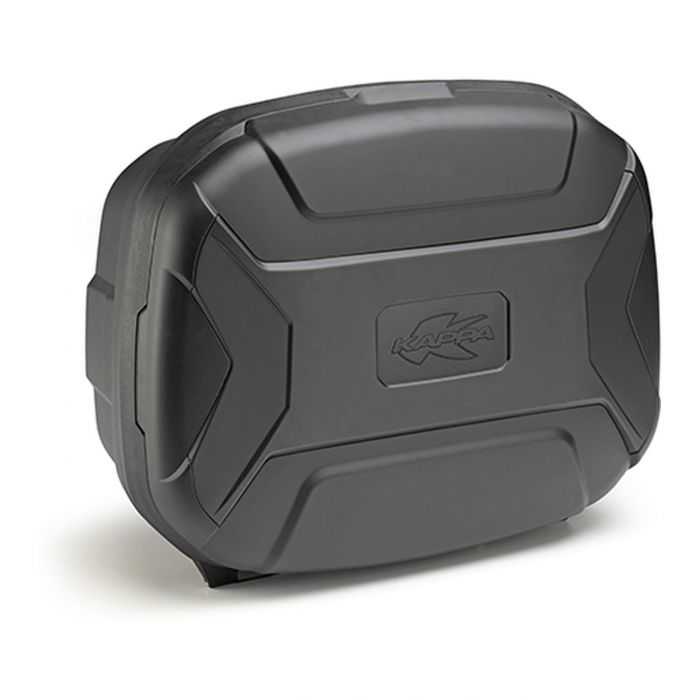 Coppia Valigie Laterali Alluminio Kappa K-vector Nero