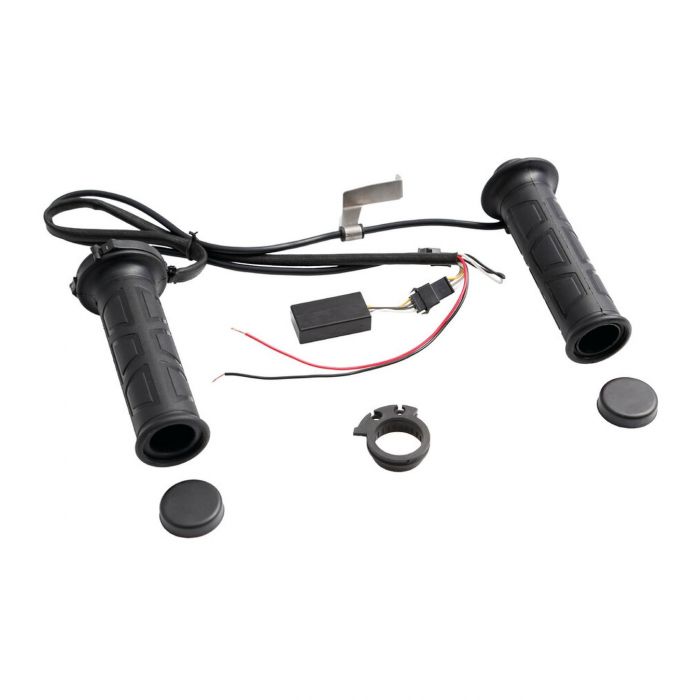 Coppia Manopole Riscaldate Lampa 12v