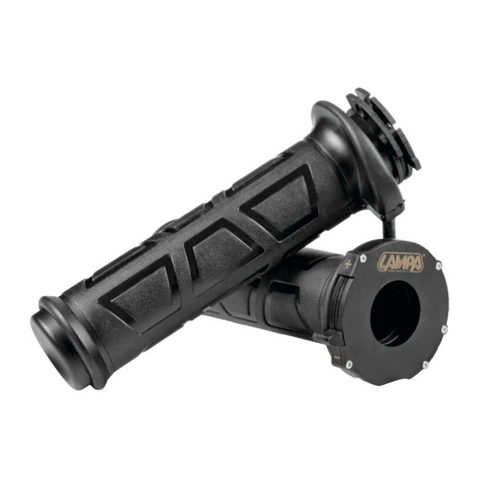 Coppia Manopole Riscaldate Lampa 12v