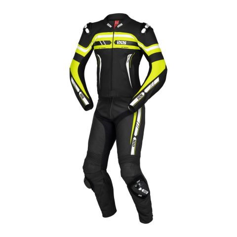 Tuta Ixs Kombi 2pz Sport Ld Rs-700 Nero Giallo Bianco