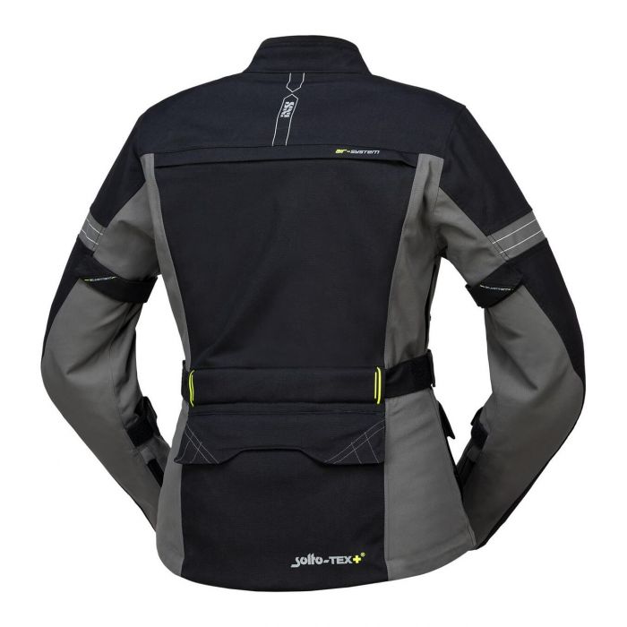 Giacca Ixs Tour Laminat St Plus Donna Nero Grigio