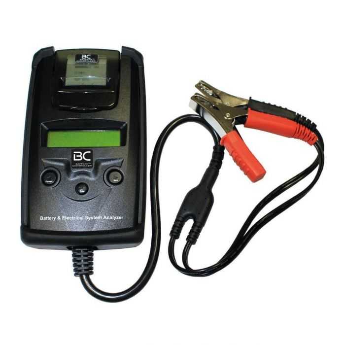 Bc Tester Batterie 6/12v 40-2000 Cca + Stampante