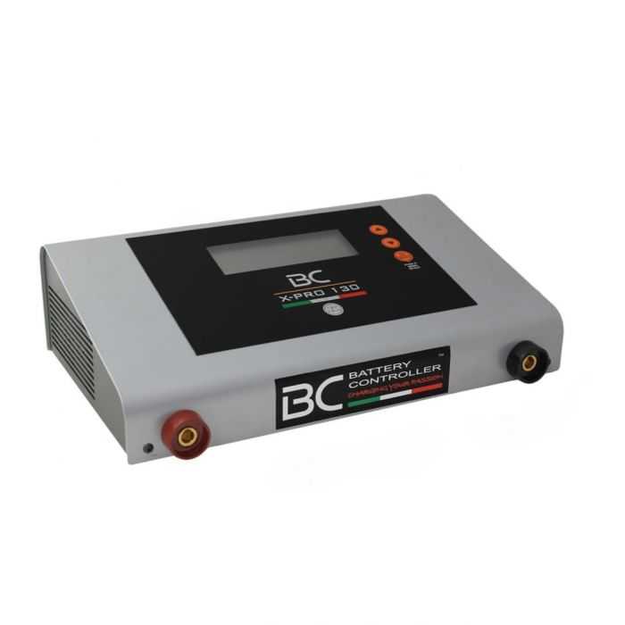 Bc X-pro 130 Caricabatteria E Stabilizzatore 12v 130a Piombo/litio