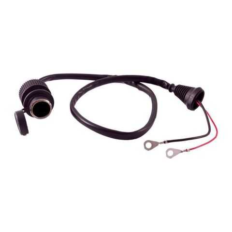 Cavo Bc Di Collegamento Alla Batteria 140cm Occhielli E Presa Accendisig