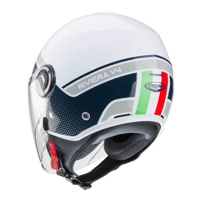 Casco Jet Caberg Riviera V4 Elite Italia