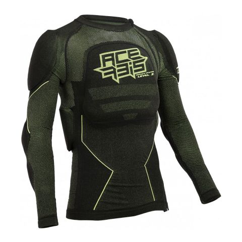 Pettorina Acerbis X-fit Future Level 2 Nero/giallo
