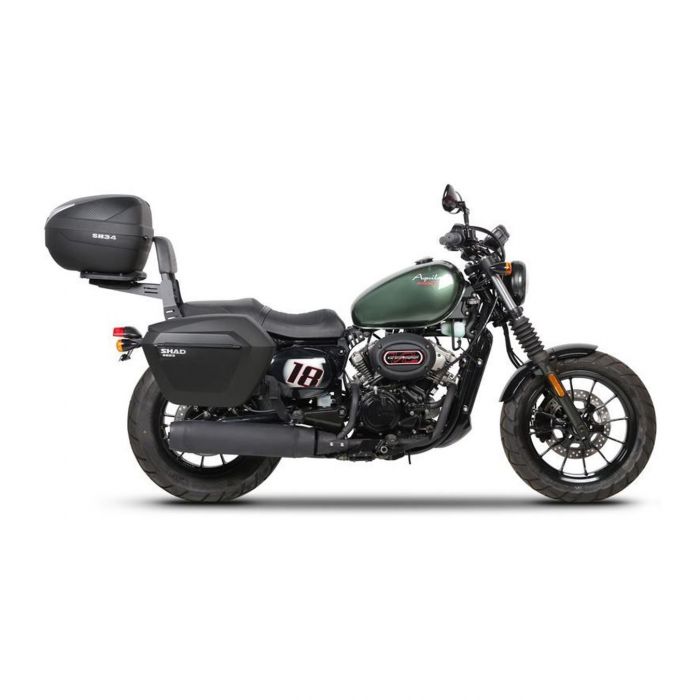 Portapacchi Shad Per Bauletto Custom Universale Nero