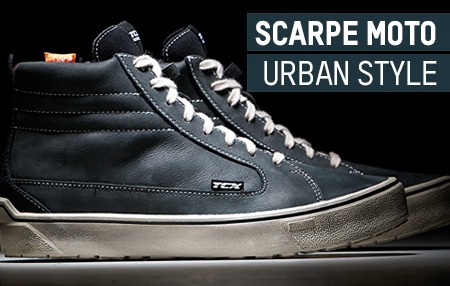 Scarpa tecnica da moto: dalla città all'extraurbano