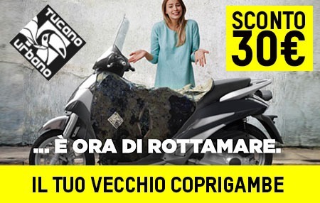 Rottama il tuo vecchio coprigambe